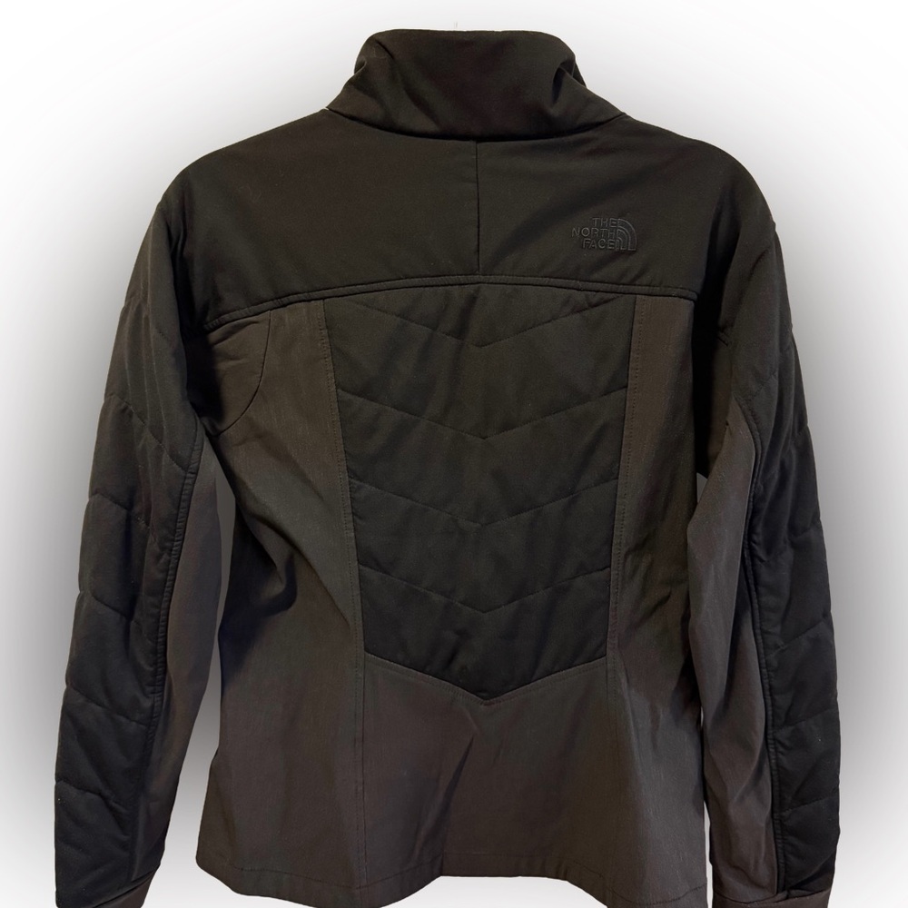 The North Face Pseudio Black Moto Jacket, Size S - Picture 6 of 8